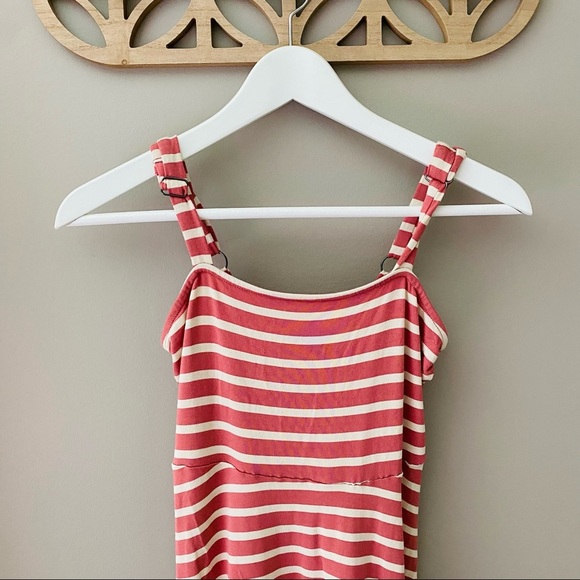 Altar'd State Striped Pullover Mini Dress Pink Sz XS - Picture 2 of 8